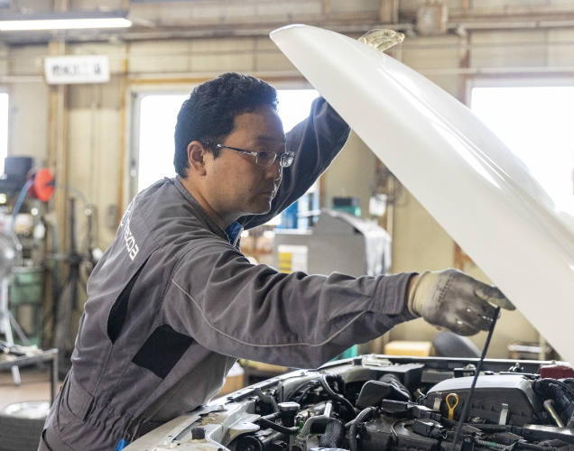 西春自動車の整備について