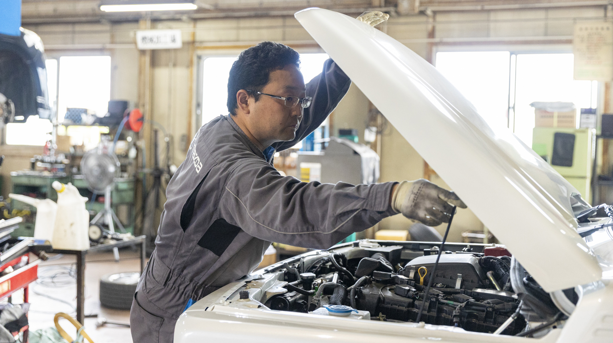 西春自動車の整備について