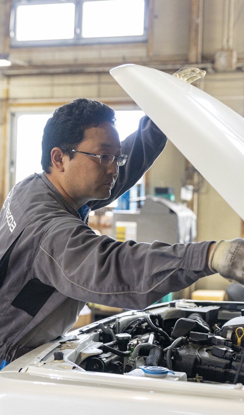 西春自動車の整備について